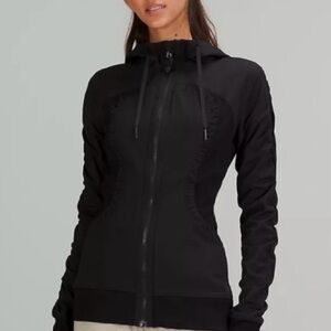 Lululemon Women’s Reversible Dance studio Jacket Black & Charcoal Gray Size 4